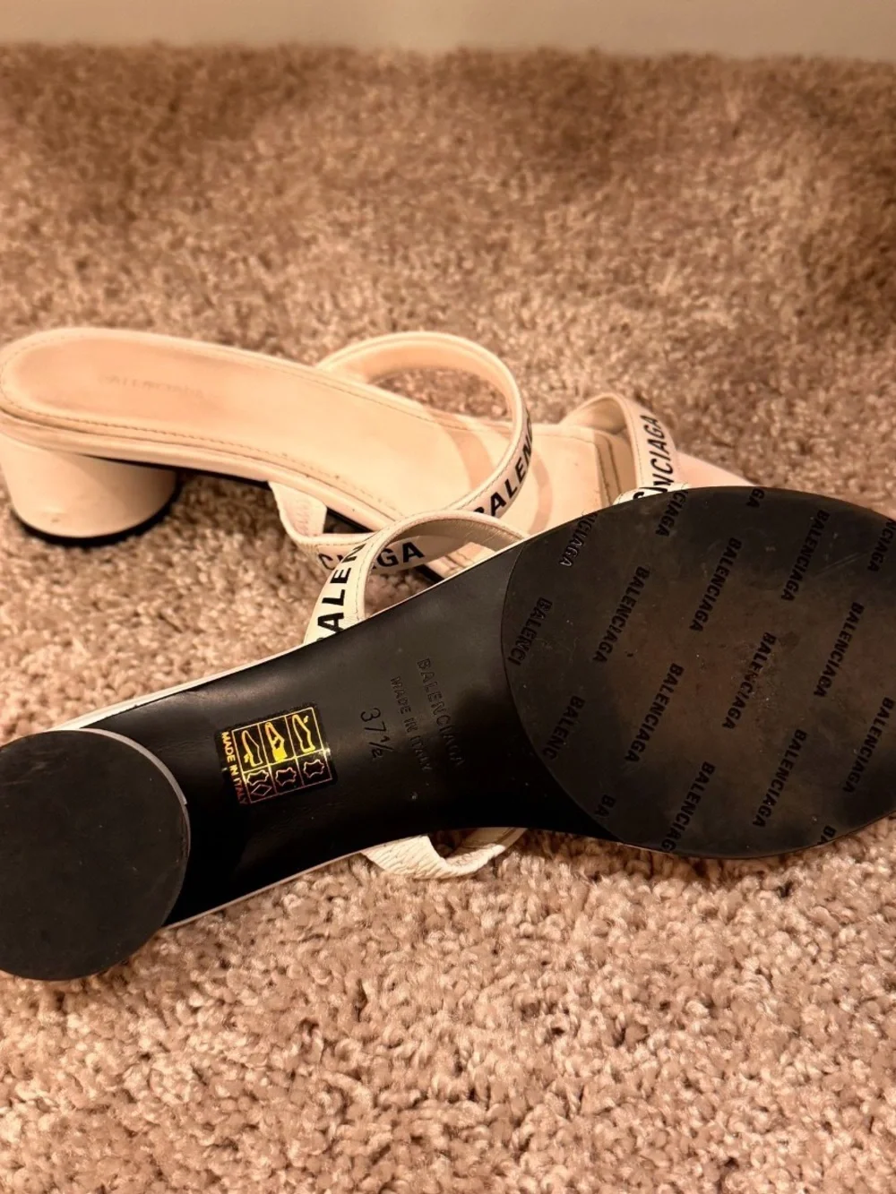 Balenciaga slides dual